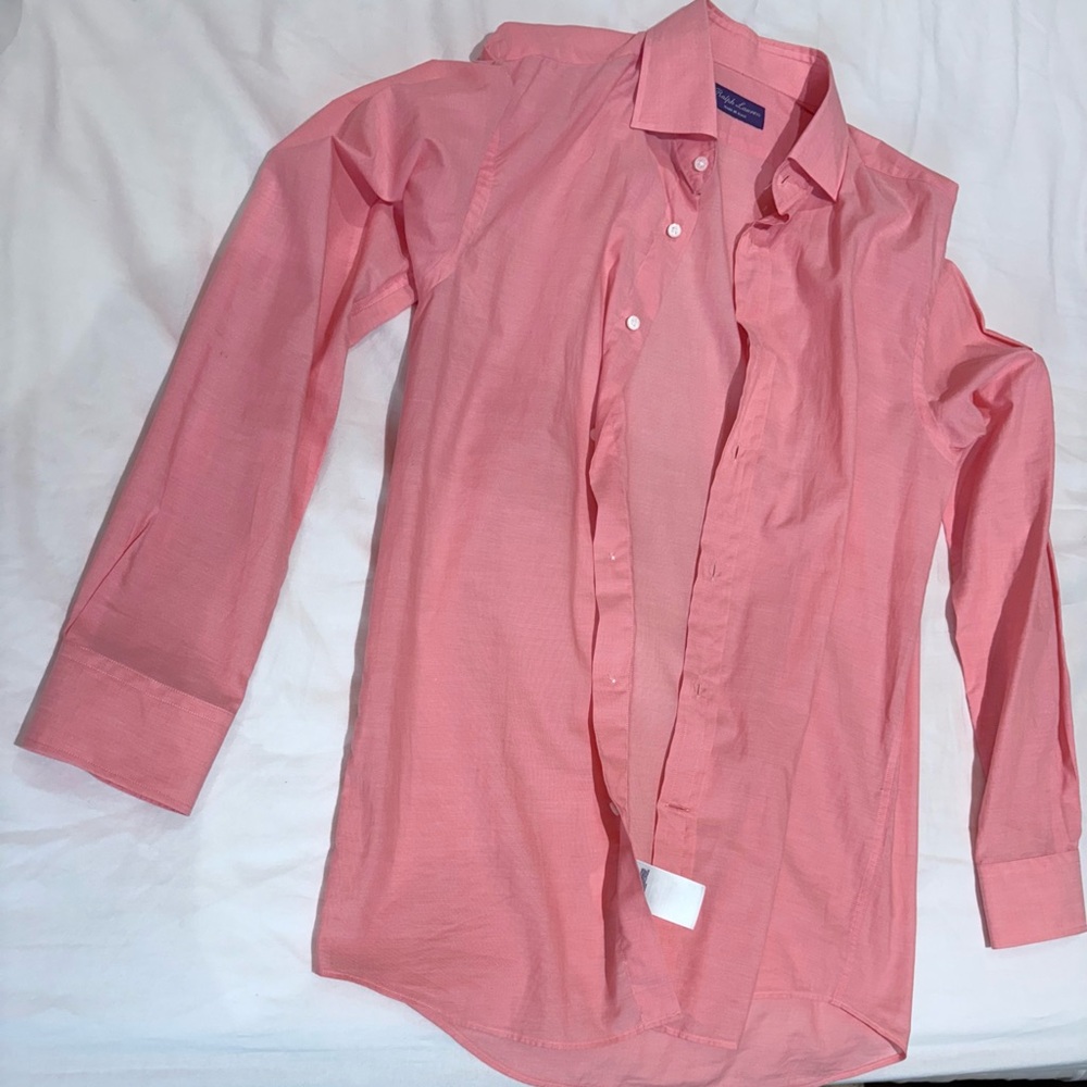 Ralph Lauren Purple Label Pink Dress Shirt